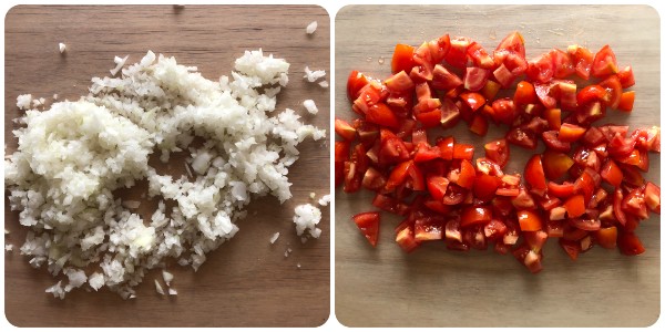 pasta fredda con pomodorini - procedimento 1