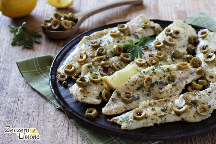 Filetti di merluzzo alle olive