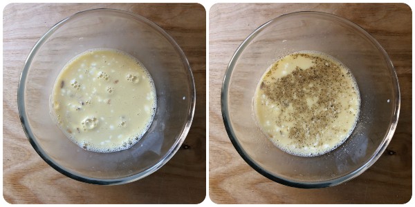 omelette di avena - procedimento 3