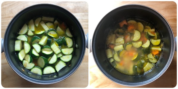 zuppa di verdure - procedimento 3