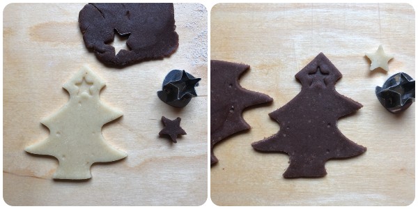 christmas tree cookies - procedimento 3