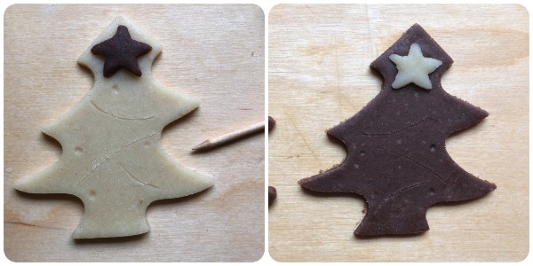 christmas tree cookies - procedimento 4