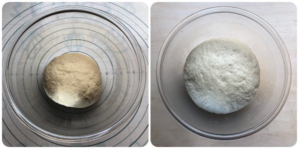 pane turco Bazlama - procedimento 6