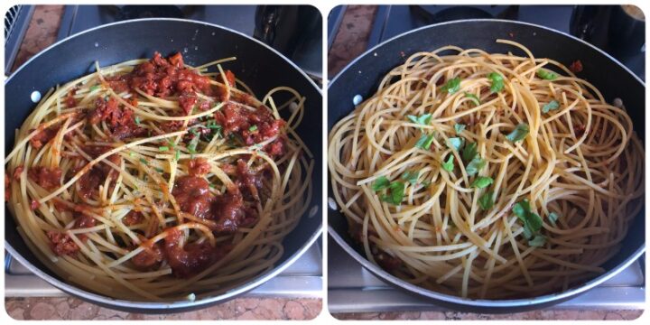 spaghetti risottati - procedimento 2