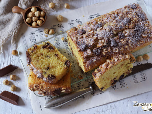 Plumcake alle nocciole