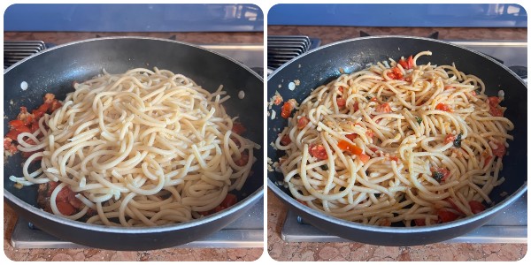 pici all'aglione - procedimento 4
