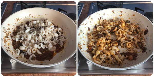 Seppioline saporite - procedimento 5