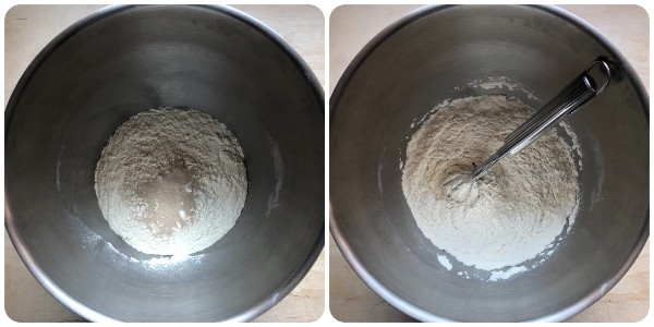 panfocaccia al latte - procedimento 1