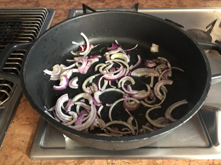 spaghetti di mezzanotte - procedimento 1
