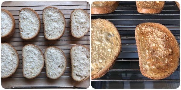 crostini alla contadina - procedimento 3