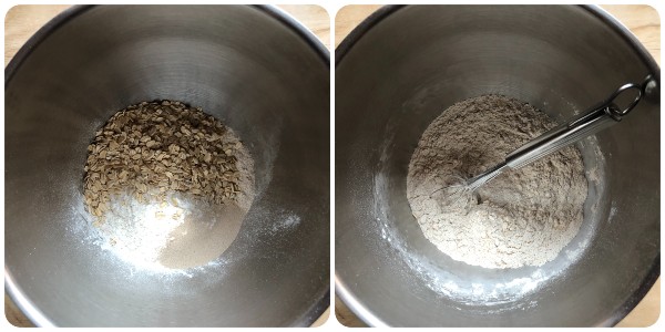 pane rustico ai fiocchi d'avena - procedimento 1