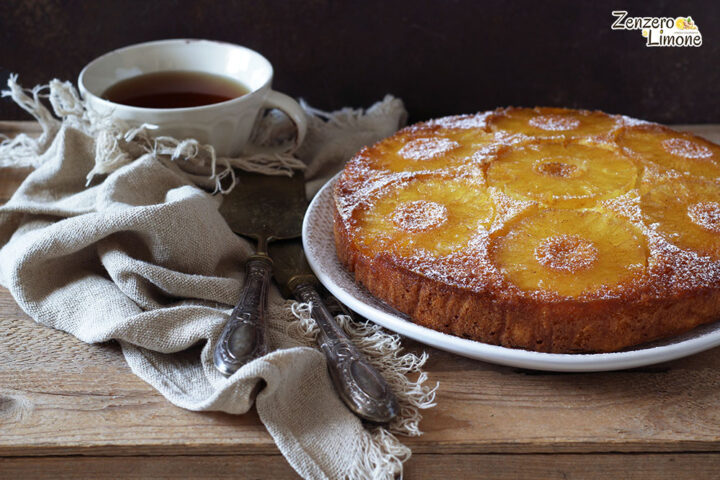 torta rovesciata all'ananas