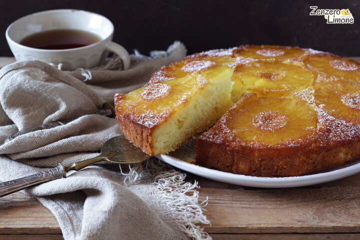torta rovesciata all'ananas - FETTA