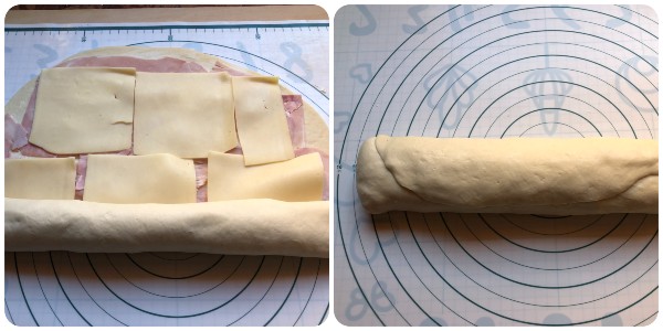 rotolo salato farcito - procedimento 7