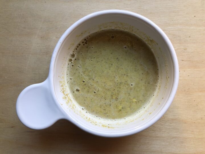 Pasta con mortadella e pistacchi - pesto 3