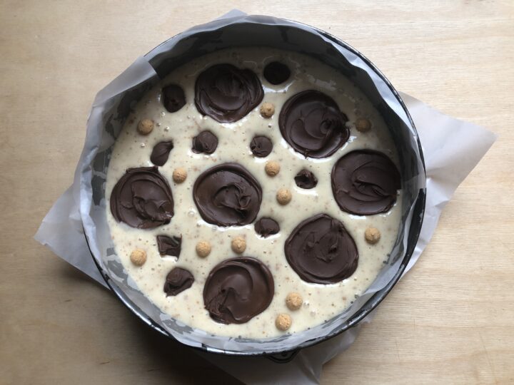 torta Nua alla nutella - copertura