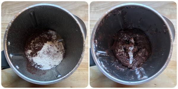 Biscotti al cacao e nocciole - procedimento 2