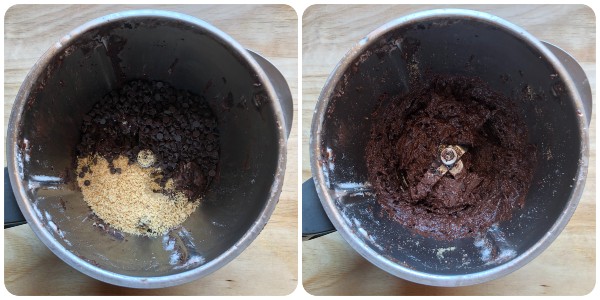 Biscotti al cacao e nocciole - procedimento 3