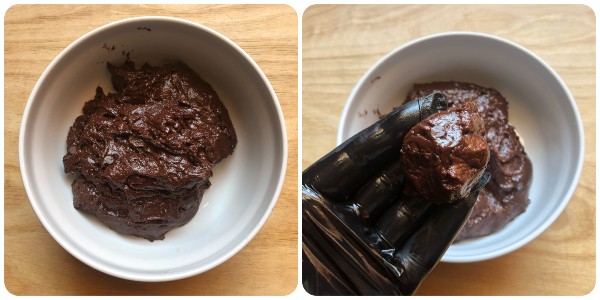 Biscotti al cacao e nocciole - procedimento 4