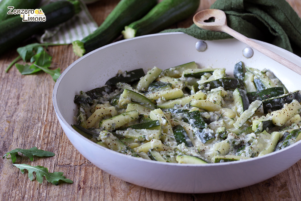 Zucchine alla crema