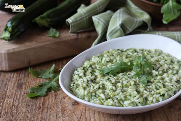 risotto alla rucola