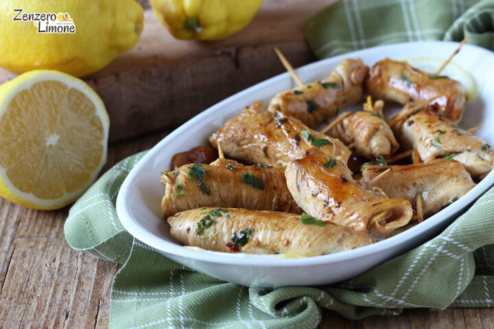 Saltimbocca di pollo al limone