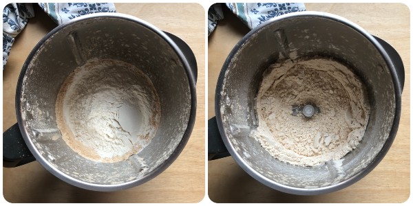 biscotti croccanti agli amaretti - impasto 2