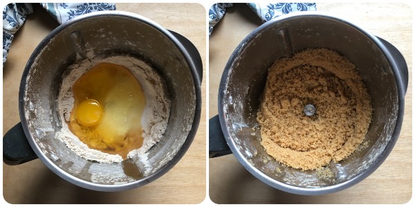 biscotti croccanti agli amaretti - impasto 3