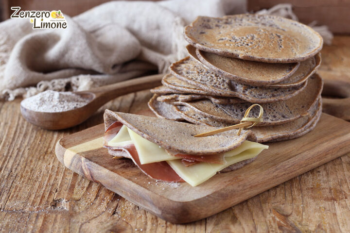Pancake rustici di grano saraceno