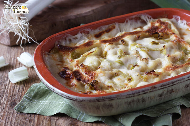 Lasagne ai porri e taleggio