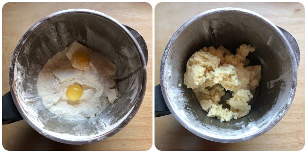 crostata al cioccolato e torrone - frolla 2