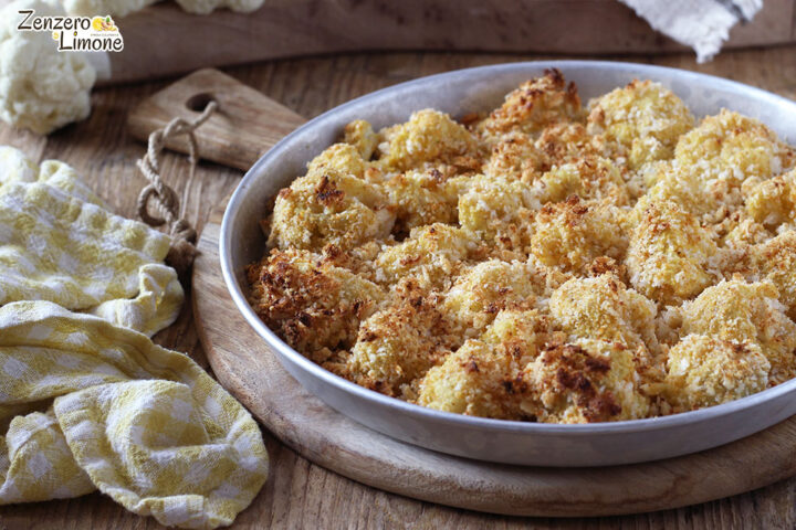 Cavolfiore croccante al forno