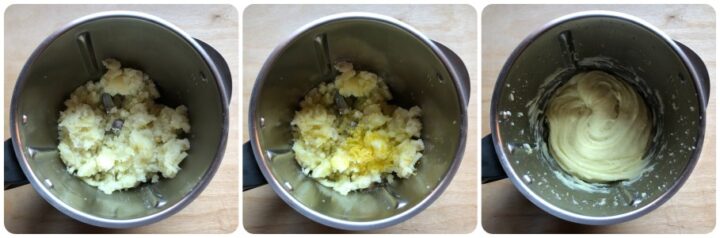 antipasto di polpo - crema di patate