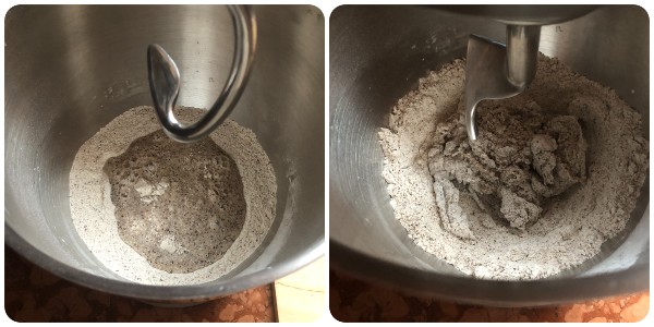 pane con grano saraceno - impasto 2