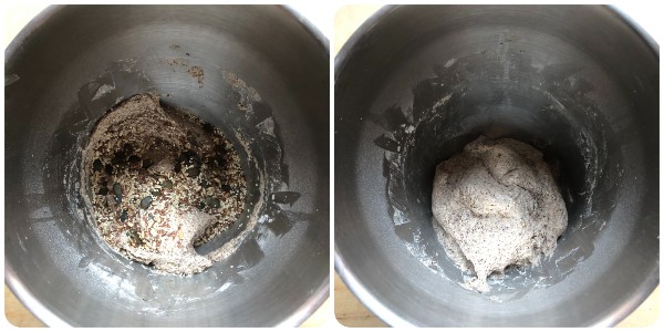 pane con grano saraceno - impasto 4