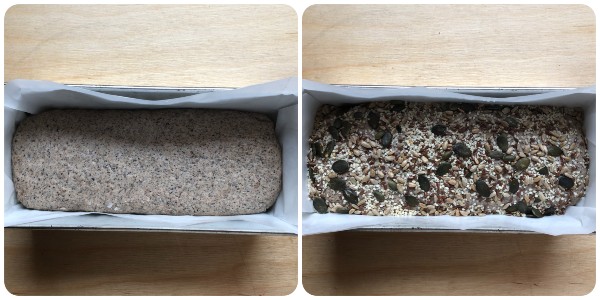 pane con grano saraceno - stampo