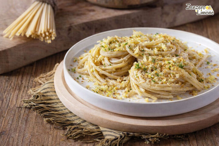 spaghetti alla chitarra con alici