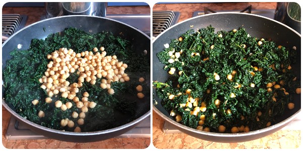 Pasta rustica con cavolo nero e ceci - condimento 2
