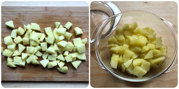 frittata alta - patate