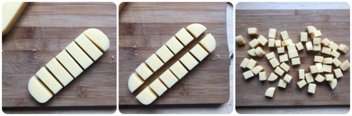 polenta snack - taglio