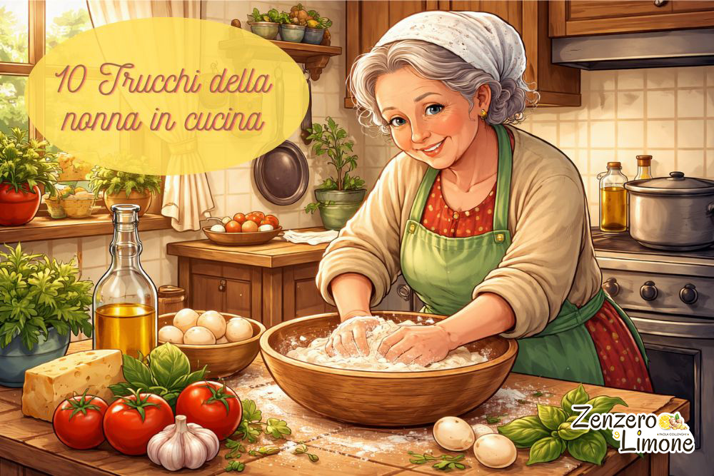 trucchi della nonna in cucina