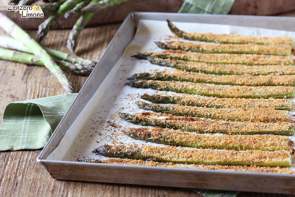 Asparagi gratinati al forno con crosticina saporita