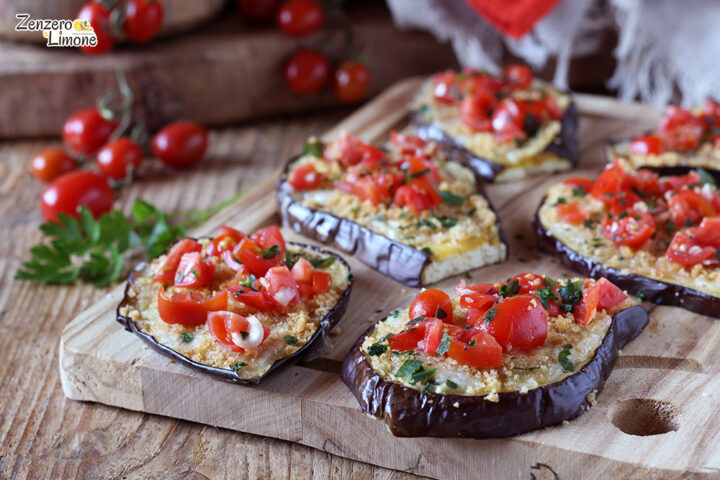 bruschette di melanzane