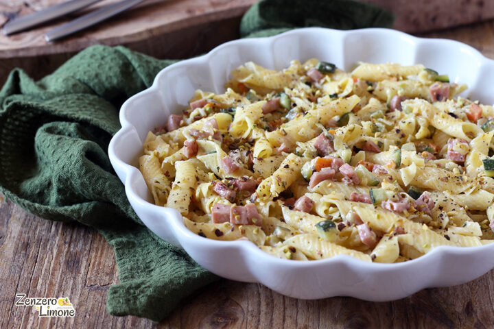 garganelli alla mortadella
