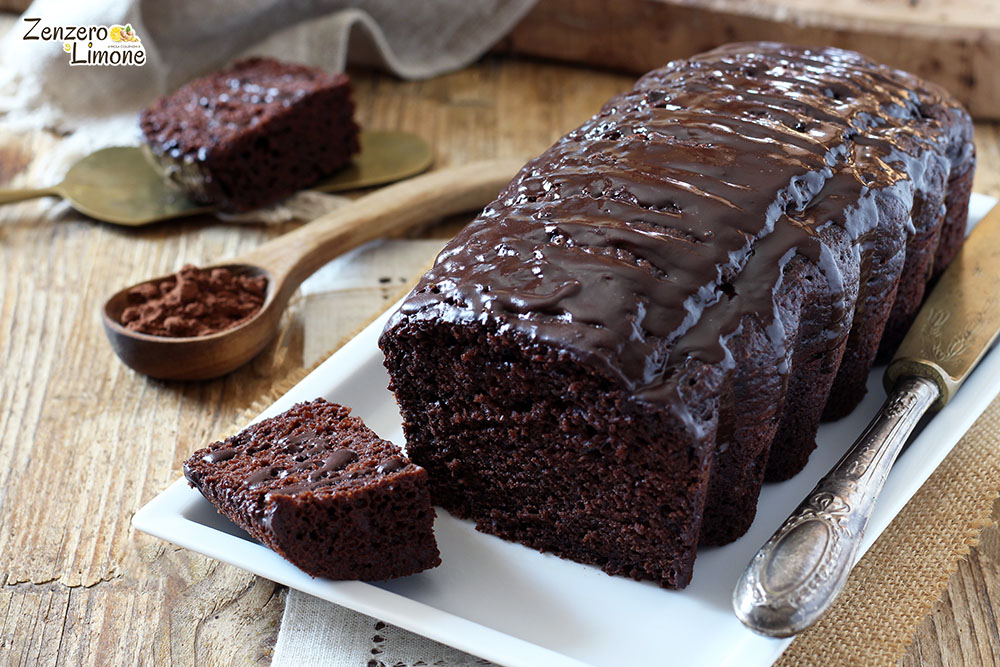 plumcake al cacao e latte