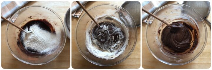 Chocolate crinkles - impasto 3