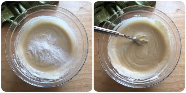 Torta al latte senza uova - impasto 3
