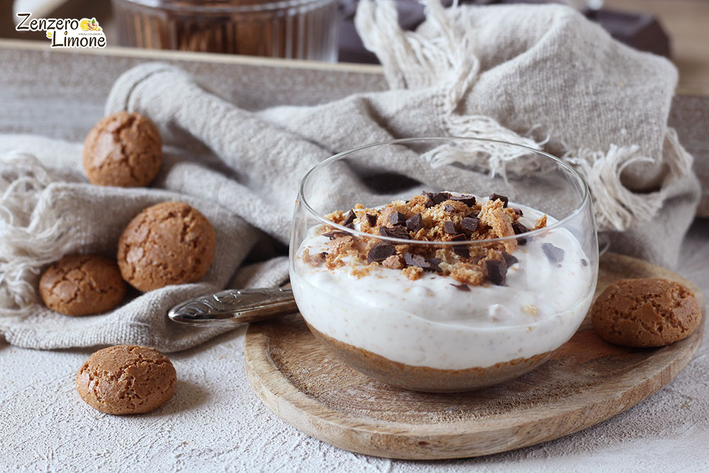Coppa fredda agli amaretti