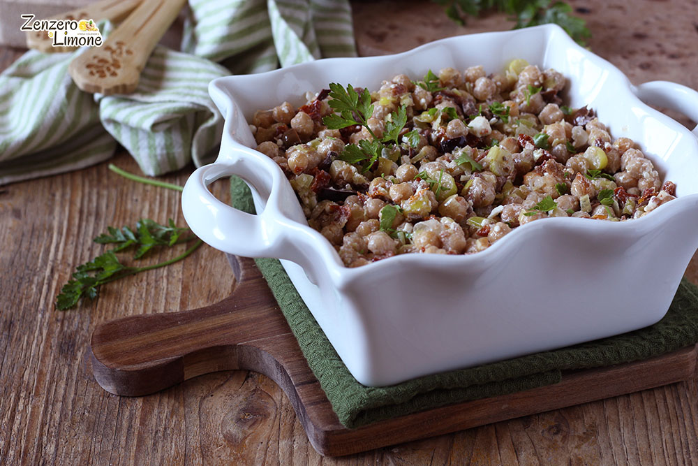 Insalata di ceci alla mediterranea
