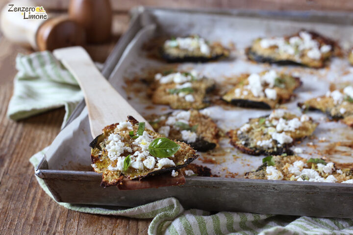 Zucchine schiacciate al forno